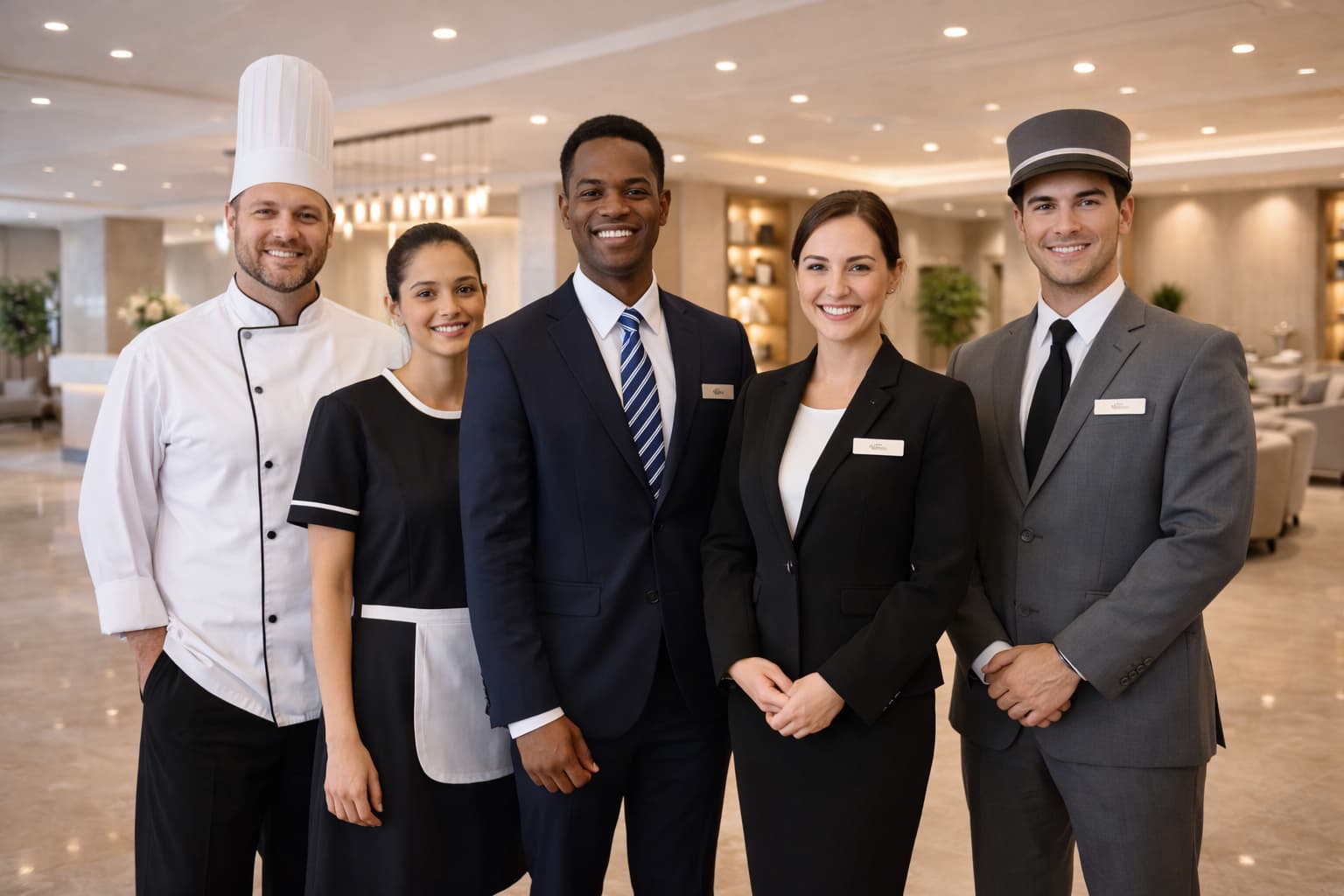 Our professional team at work